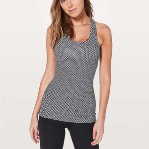 Lululemon Cool Racerback II *Nulu - Monochromatic Black